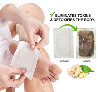 DN BROTHERS Premium Quality Cleansing Detox Foot Patch Toxin Remover(1 Pkt-10 Pads) DN62