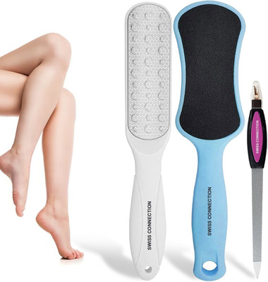 Swiss Connection Manicure & Pedicure Kit for Remove Hard Skin Grater Foot Filer