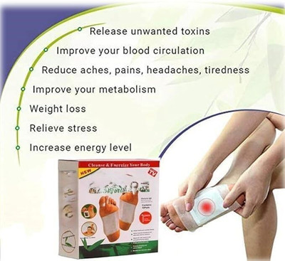 MAITRI ENTERPRISE Premium Quality Cleansing Foot Patch Toxin Remover(1 Pkt-10 Pads) M141