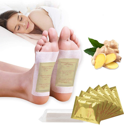 MAITRI ENTERPRISE Premium Quality Cleansing Detox Foot Patch Toxin Remover(2Pkt-20 Pads) M35