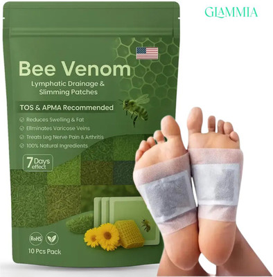 GLAMMIA Detox Foot Patch Vestige | For Stress Relief Detox Therapy