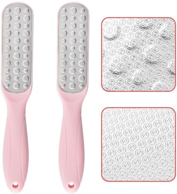 Krusan Professional Foot Files Callus Remover with Double Sided Scrubber (2 Pcs )