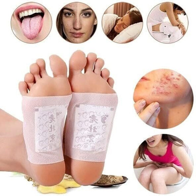 NIMYANK Premium Quality Cleansing Detox Foot Patch Toxin Remover(2 Pkt-10 Pads) N193