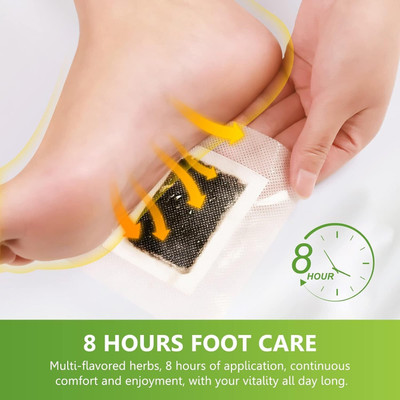 NIMYANK Premium Quality Cleansing Detox Foot Patch Toxin Remover(2 Pkt-10 Pads) N29