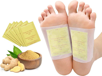 R A Products 50pcs Natural Cleaning Detox Foot Patch Pain Free Foot Pads Stress Relief Sleep
