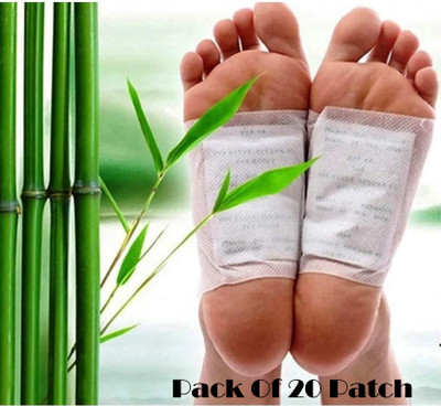 Antoj Foot Detox Patches Toxin Remover, Improve Sleep helps in Weight Loss (20 pc)