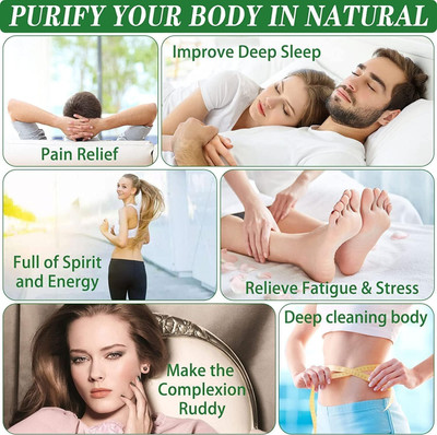ND BROTHERS Premium Quality Cleansing Detox Foot Patch Toxin Remover(2 Pkt-10 Pads) ND146