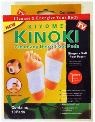 KIYOME KINOKI Gold Detox Foot Pads [PACK OF EIGHT](800 g)