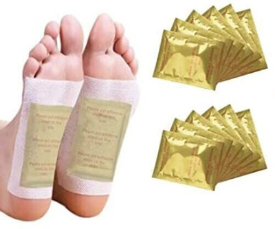 MAITRI ENTERPRISE Premium Quality Cleansing Detox Foot Patch Toxin Remover(2Pkt-20 Pads) M179