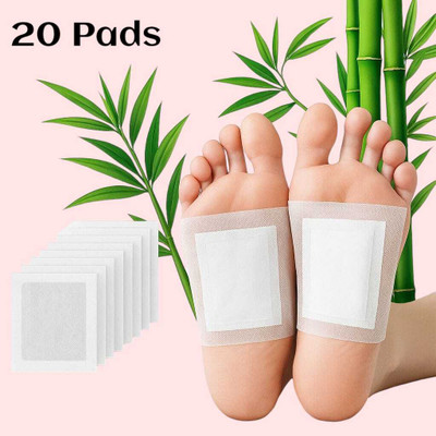 FlyTouch Detox Foot Pads with Natural Ingredients to Cleanse Toxins While You Sleep