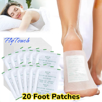 FlyTouch Deep Cleansing Remove 2 In 1 Detox Relax Foot Patch For Health AR