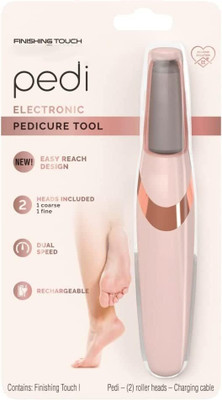 NKK TRADERS Finishing Touch Pedi Electronic Tool File and Callus Remover
