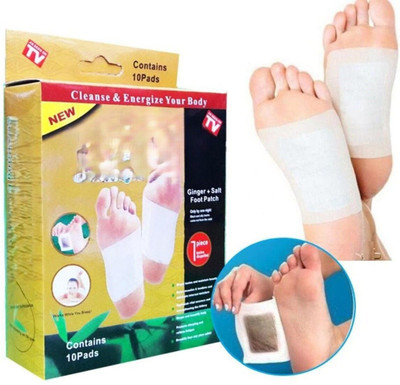 DN BROTHERS Premium Quality Cleansing Foot Patch Toxin Remover(2Pkt-20 Pads) D142