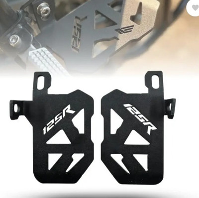 IMAD TRADING XTREME 125R | Passenger Side Foot Plate Left & Right Side Foot Rest(Black)