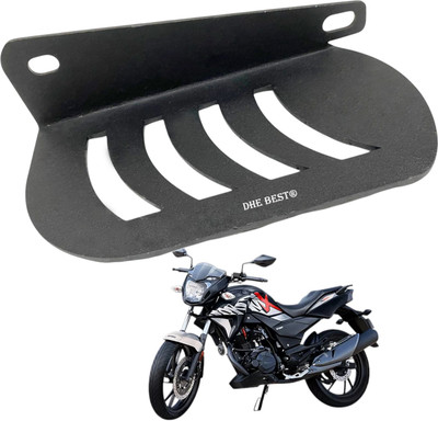 Dhe Best Bike Metal adjustable Rear footrest For Hero Xtreme 200R Foot Rest(Black)