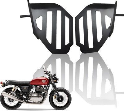 Moto Genius Foot Rest for Interceptor: Adjustable, durable foot pegs for easy riding (pair) Foot Rest(Black)