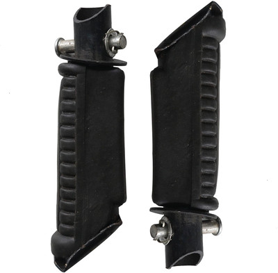 Vtrust Footrest Assembly Compatible With Bajaj Pulsar, Rear Right and Left Hand Foot Rest(Black)