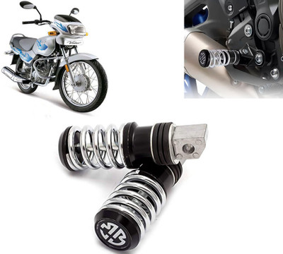 AUTO PEARL Anti Theft Motorcycle Security Alarm System with 2 Remotes for Victor Foot Rest(Black)