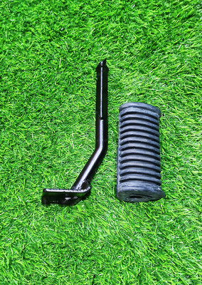 MACH7 ROYAL-ENFIELD BS4 KILLY FRONT RIGHT SIDE FOOT REST MADE IN INDIA Foot Rest(Black)