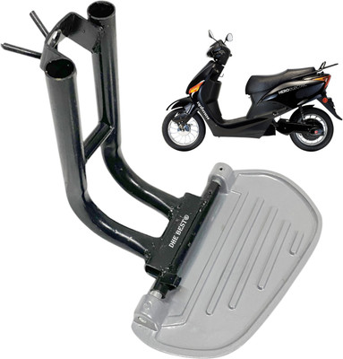 Dhe Best Scooty New Fancy Rear Ladies footrest assembly For Hero Electric Optima Foot Rest(Black)
