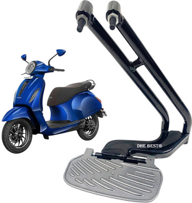 Dhe Best Scooter New Design Ladies Footrest / Foot Rest For Chetak 3502 Foot Rest(Black)