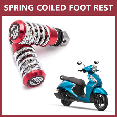 Miwings Red Foot Rest For Fascino 125 Foot Rest(Red)