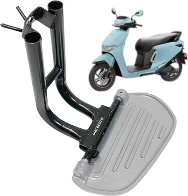 Dhe Best Scooter Heavy Metal Lady Step Rear FootRest For Hero Electric Atria foot rest Foot Rest(Black)