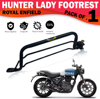 DAZZRIDE HEAVY METAL LADY FOOTREST FOR HORNET AND INTRUDER Foot Rest(Black)