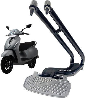 Dhe Best Scooter Heavy Metal Lady Step Rear FootRest For Chetak 2903 Foot Rest(Black)