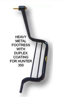 AQRAMX Metalic Lady Footress For Hunter 350 Foot Rest Bike Foot Rest(Black)