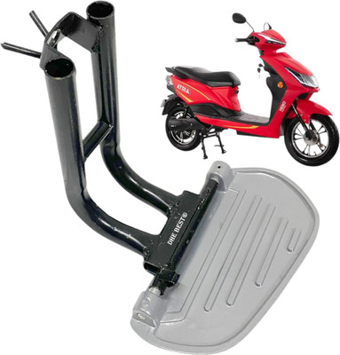 Dhe Best Scooter Side Rear Pillion Ladies Footrest For Hero Electric Atria Foot Rest(Black)