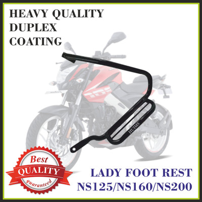 Huims PREMIUM LADY FOOTREST FOR NS125/160/200 Foot Rest(Black)