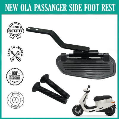 DAZZRIDE DZRD-QP Ladies Footrest Assly. Compatible for OLA S1 / S1 Pro Electric Scooter Foot Rest(Black)