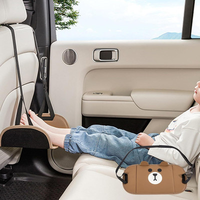Deoxys Foot Hammock for Flight, Adjustable Portable Airplane Foot Rest Foot Rest(Multicolor)