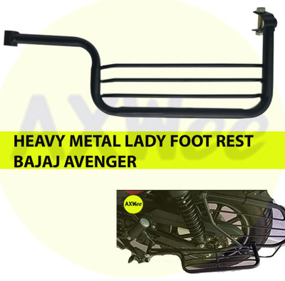 AXWee JEX-T220 HEAVY METAL LADY FOOTREST BAJAJ AVENGER Foot Rest(Black)