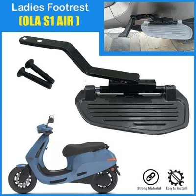 AutoGnix Model TYPE B3 -Ladies Footrest Black ( OLA S1 AIR ) Foot Rest(Black)