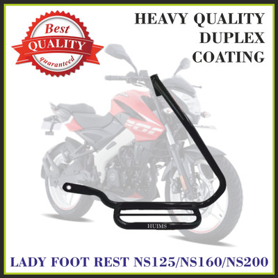 SHOWRIDE COMPATIBLE FOR LADY FOOTREST FOR NS125/160/200 Foot Rest(Black)