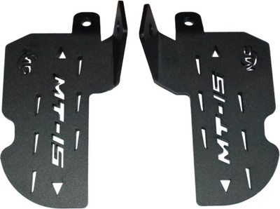AUTO TREND HEAVY QUALITY MT15 RIGHT LEFT FOOTREST Foot Rest(Black)