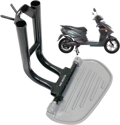 Dhe Best Scooter Heavy Metal Lady Step Rear FootRest For Hero Electric Atria Foot Rest(Black)