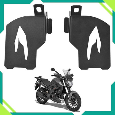 DAZZRIDE Best Quality Rear Side Passenger Metal Foot Rest for Bajaj Dominar 250,400 Foot Rest(Black)