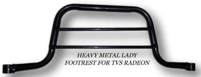 IMAD TRADING radeon lady footress/metal footress Foot Rest(Black)