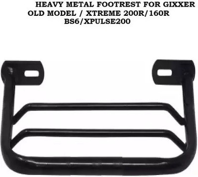 Jetnix Black 1 Pc of Lady Step Footrest for Compatible - Gixxer 150 cc/ SF 250 2019 Foot Rest(Black)