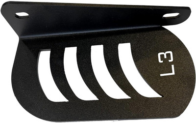 Huims Premium Quality Footrest for Suitable For Left Side Foot Rest(Black)
