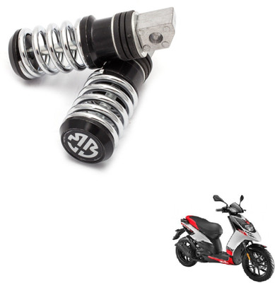 Miwings Black Foot Rest For Aprilia SR 125 Foot Rest(Black)