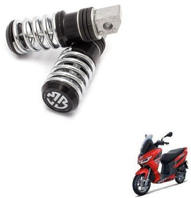 Miwings Black Foot Rest For Aprilia SXR 125 Foot Rest(Black)