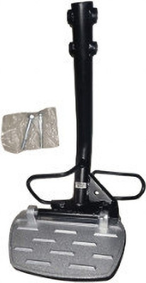 AQRAMX Ladies Footrest for Access 125 – Durable & Comfortable Side Footrest for Scooty Foot Rest(Black)