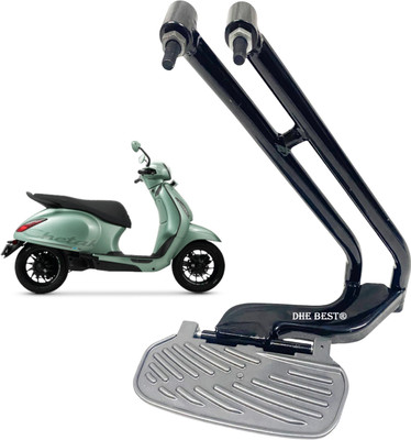 Dhe Best Scooter New Design Ladies Footrest / Foot Rest For Chetak 3501 Foot Rest(Black)