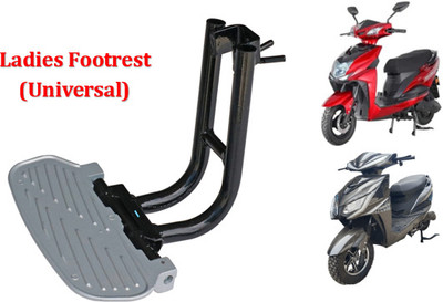 parvan Ladies footrest universal for ebike Foot Rest(Black, Silver)
