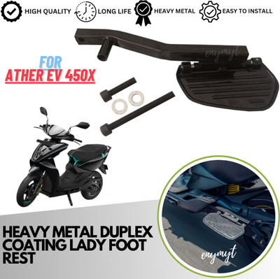 ENEMYT ATH9 NEW HEAVY QUALITY FOOT REST ATHER EV 450X & 450 Plus 3rd Generation Foot Rest(Black)