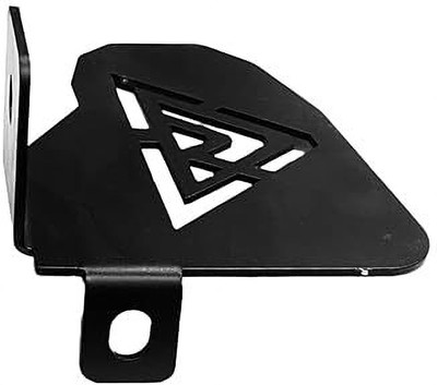 SGTB Bike Rear Pillion Footrest for Royal Enfield 411 Left Side Foot Step Plate Foot Rest(Black)